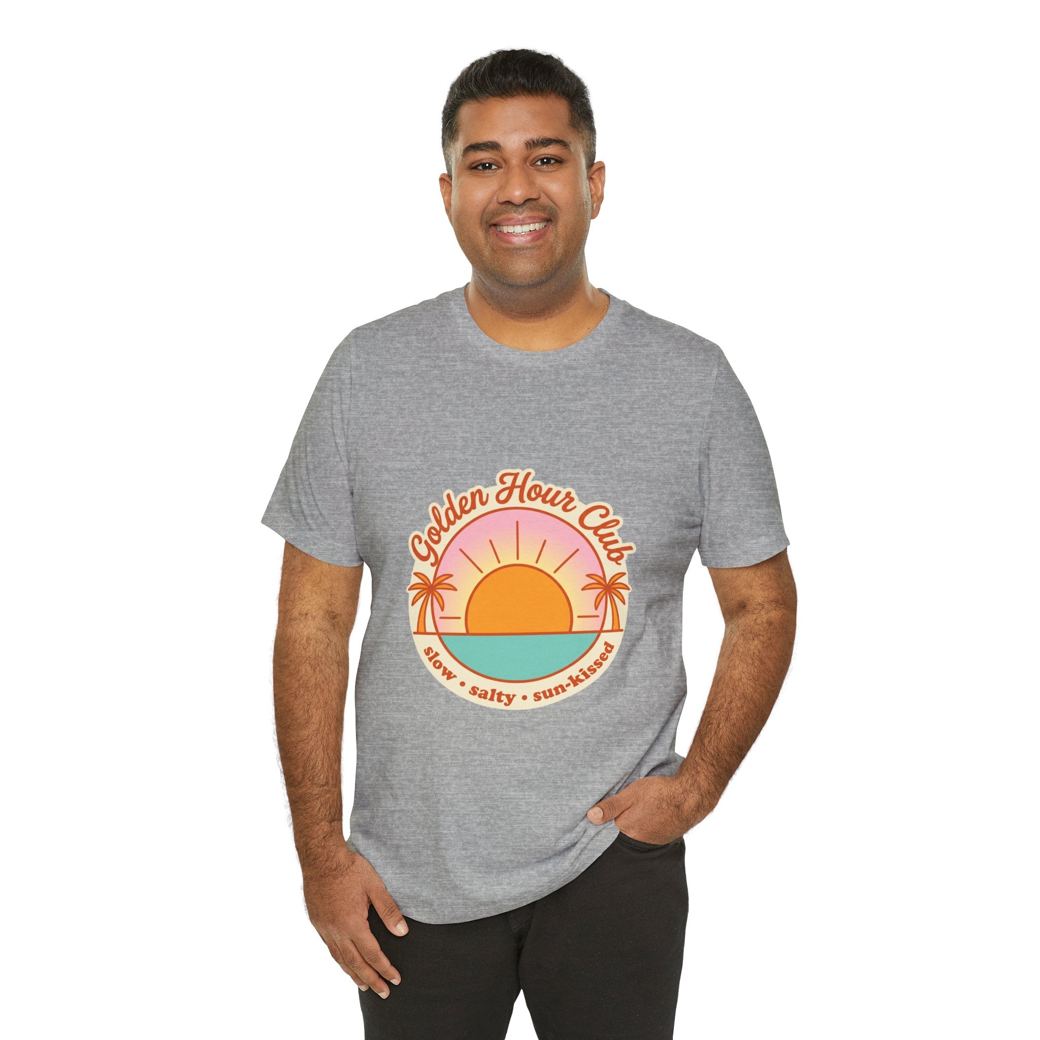 Golden Hour Club Tee | summer aesthetic, coastal vibes
