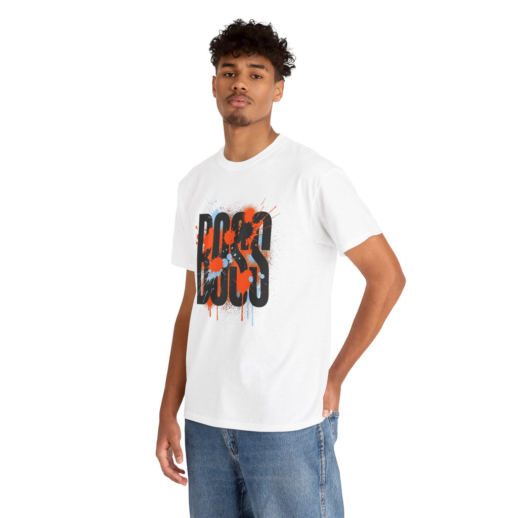 BOSS Graffiti Tee – Street Art Graphic T-Shirt