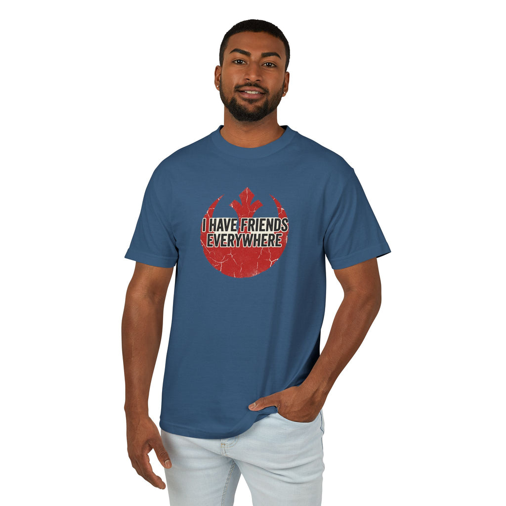 I Have Friends Everywhere Graphic Tee — Vintage Rebel Alliance Star Wars Shirt