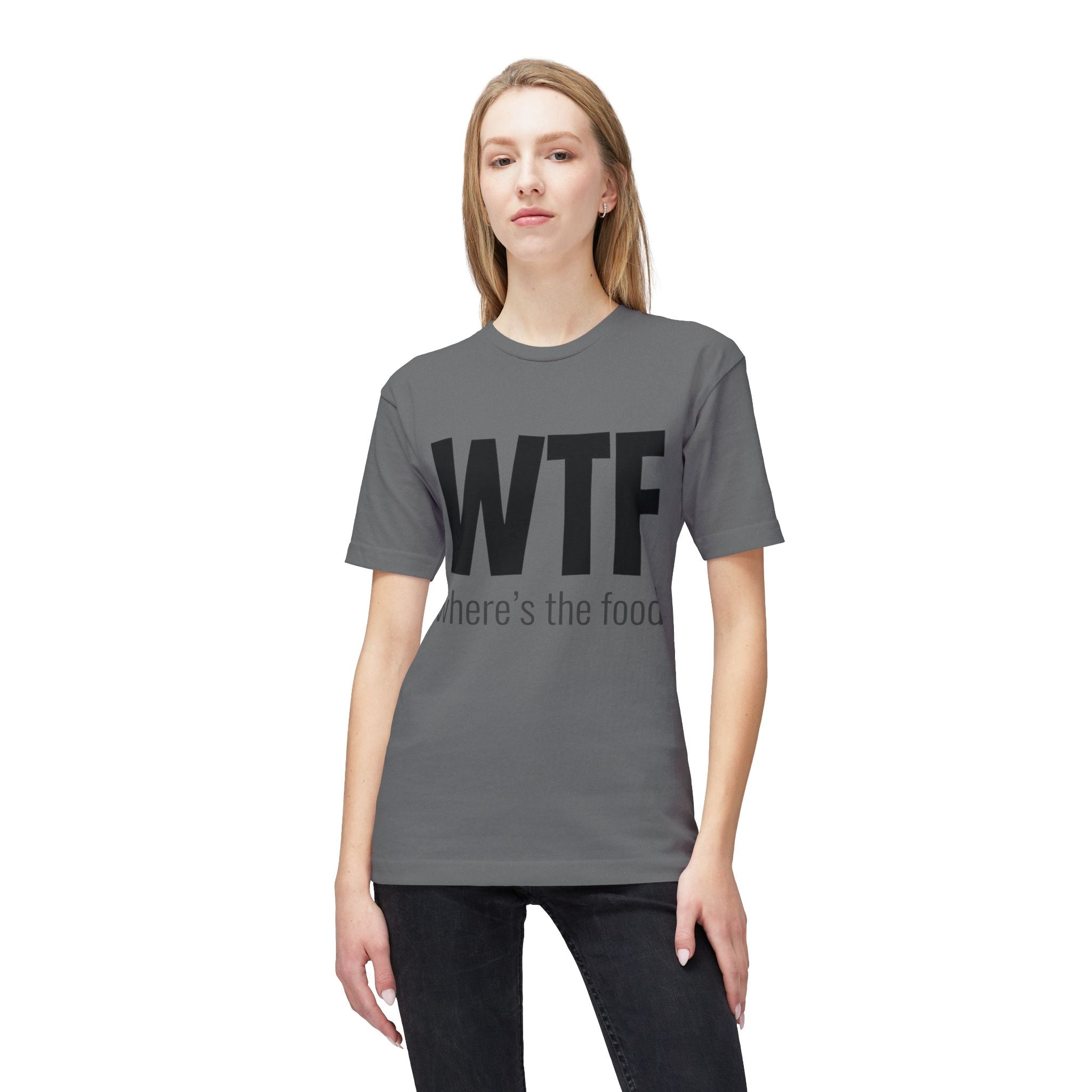 WTF "Where's the Food" Graphic T-Shirt — Funny Foodie Tee