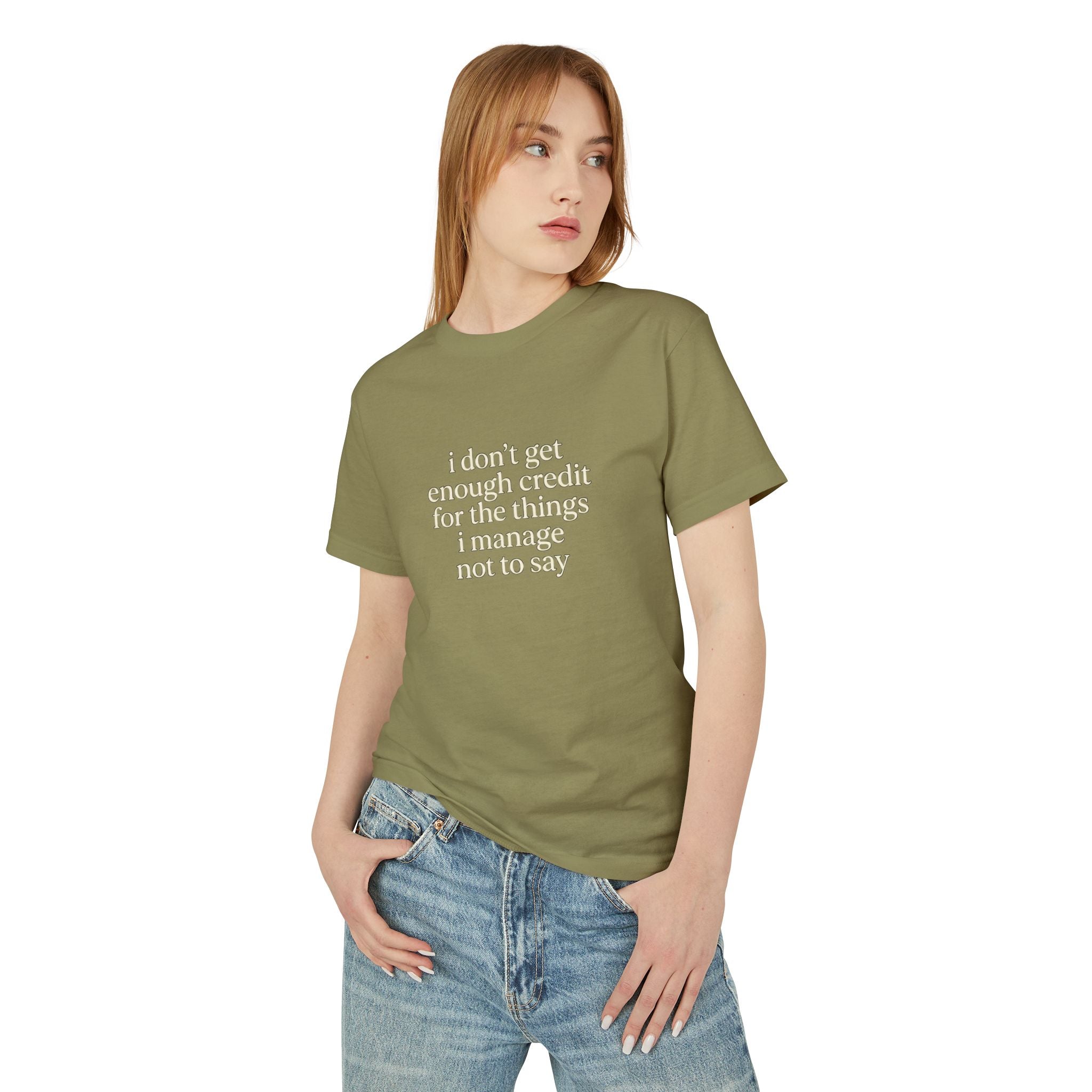 Garment-Dyed Heavyweight Cotton Graphic T‑Shirt