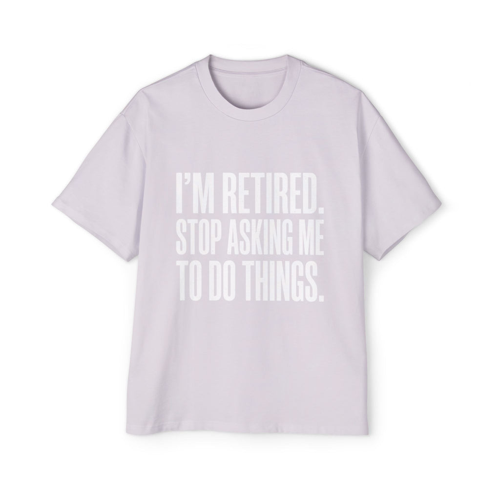 Retired Oversized Cotton T-Shirt