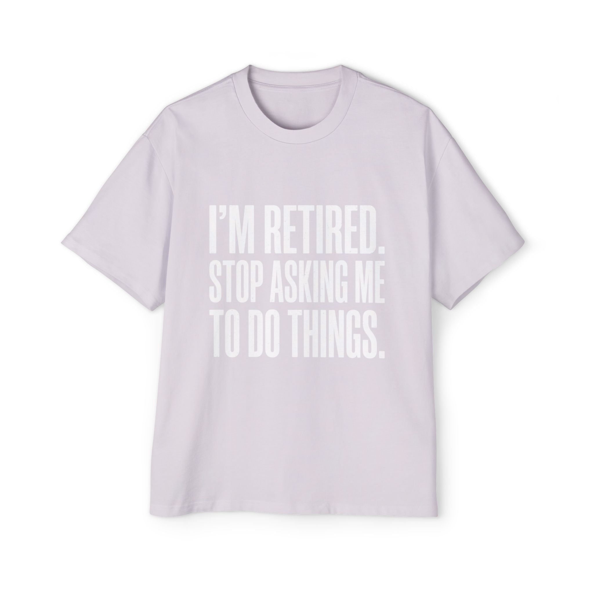 Retired Oversized Cotton T-Shirt