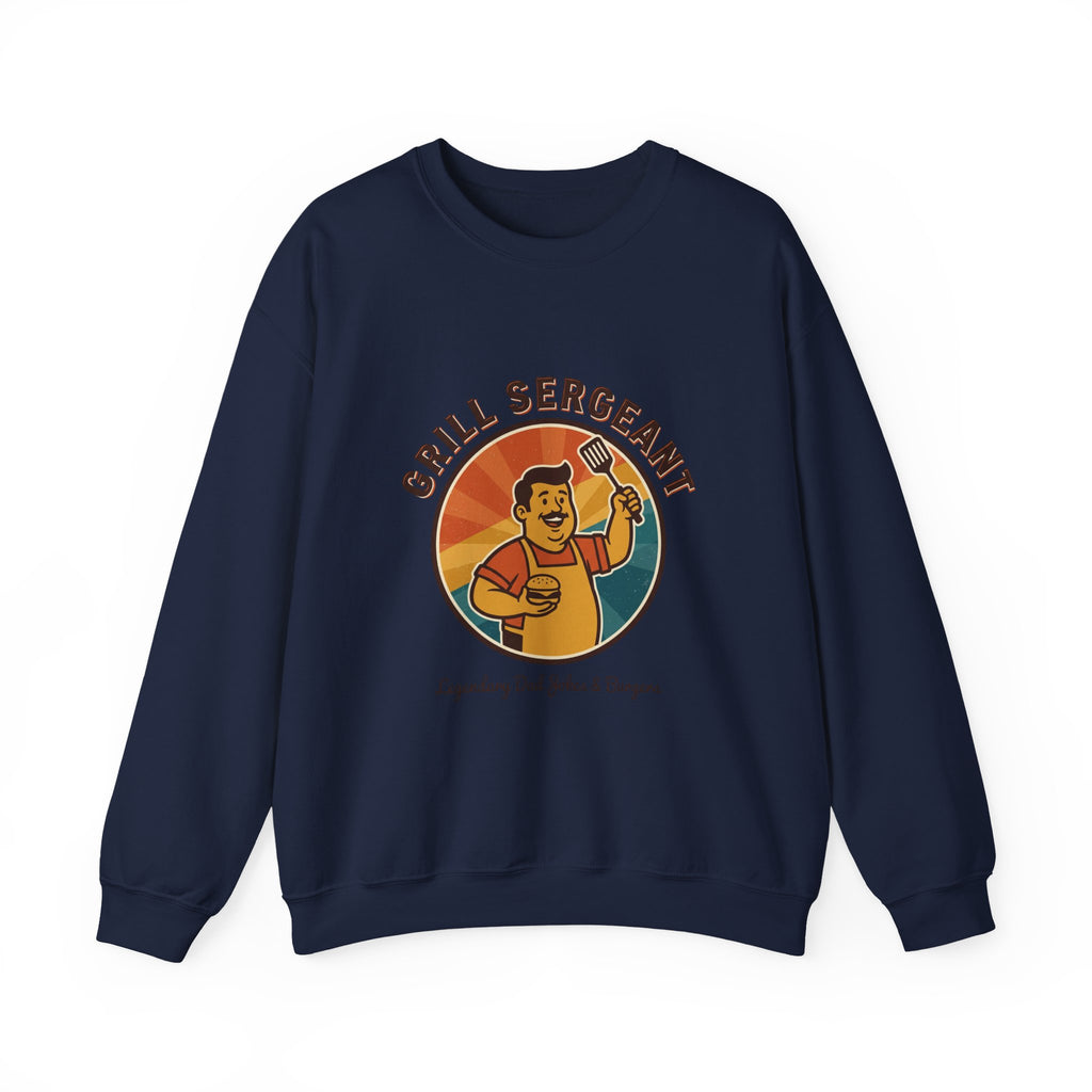 Grill Sergeant Sweatshirt | Father’s Day, Retro Outdoorsy Dad