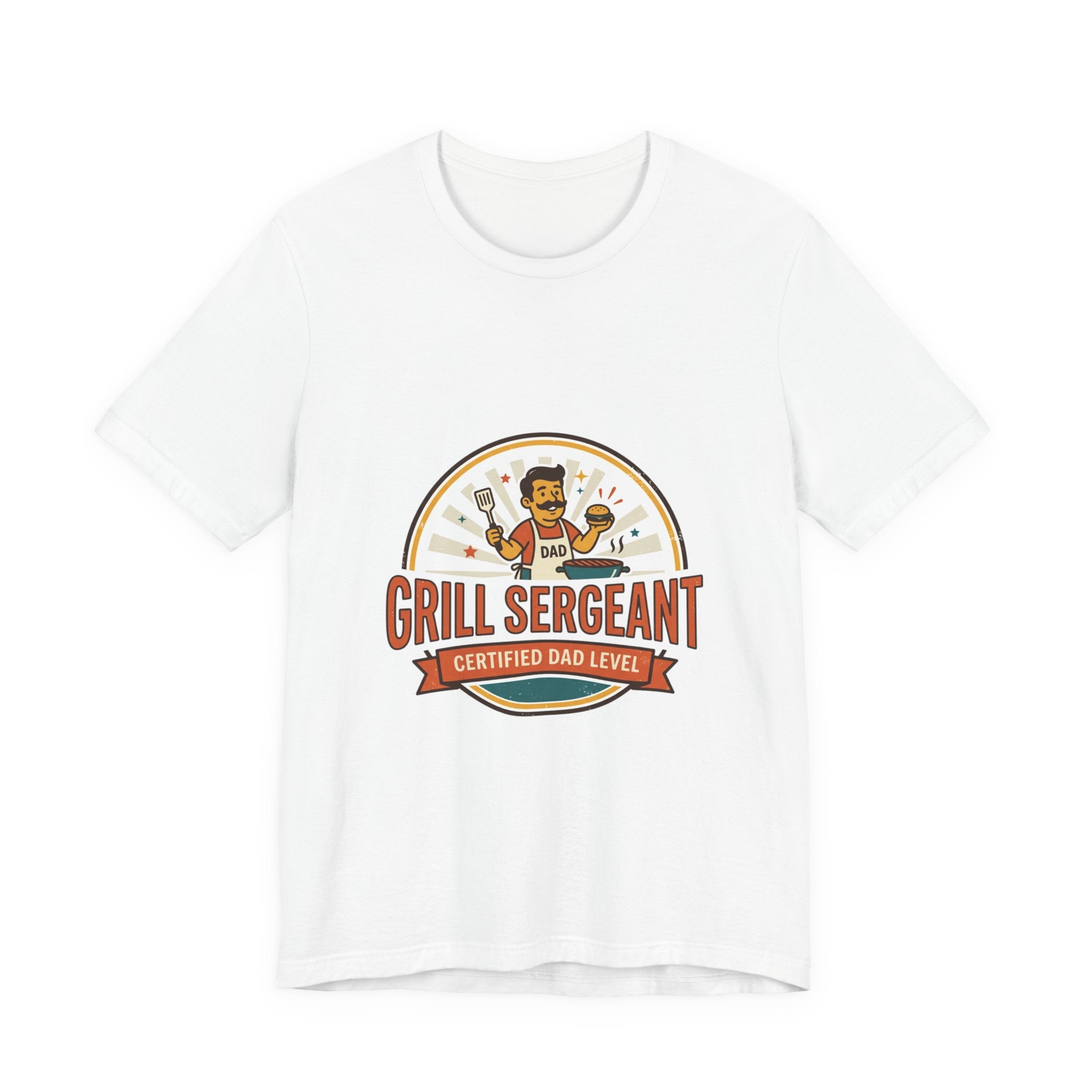 Grill Sergeant T-Shirt | Father’s Day, Retro BBQ Dad Tee