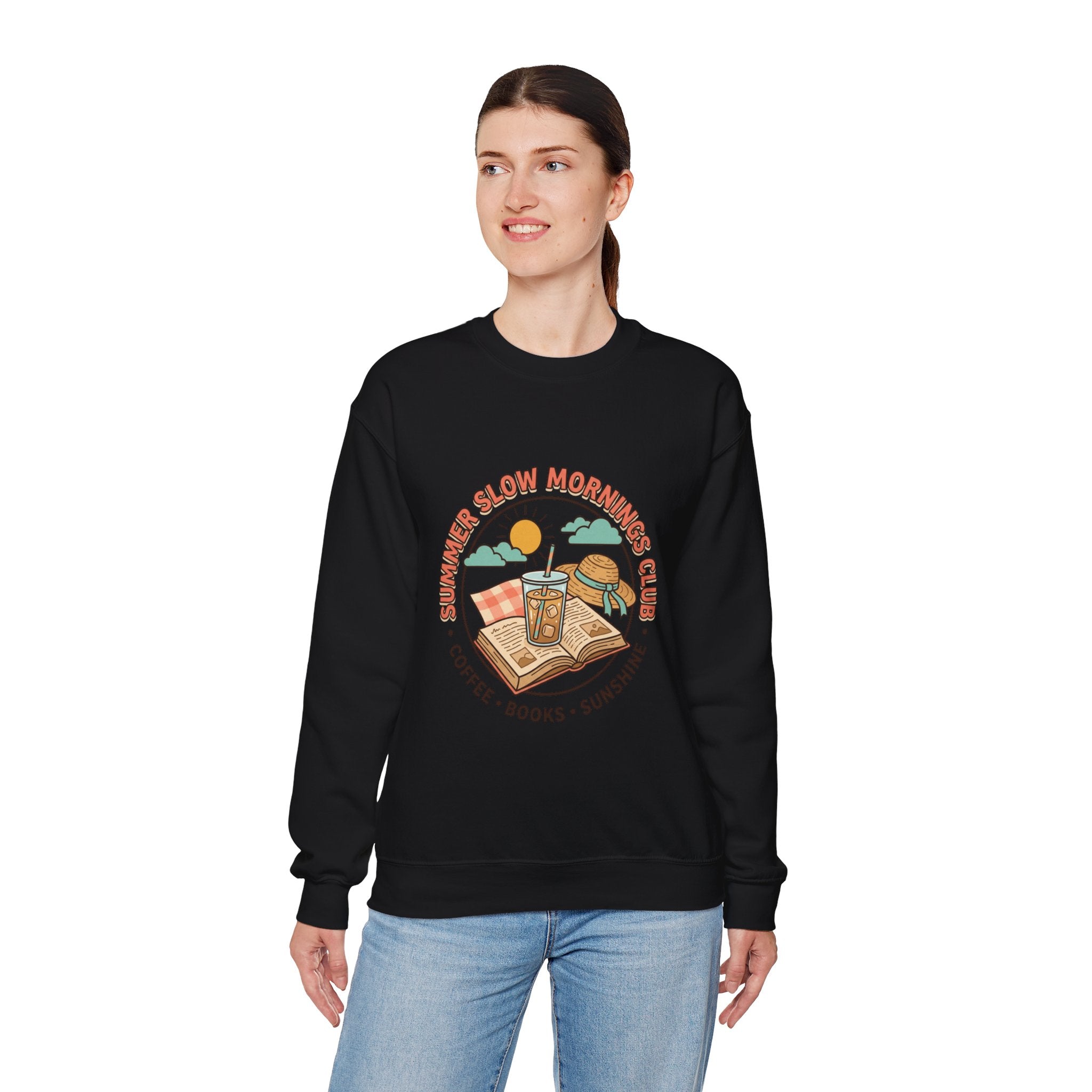 Summer Slow Mornings Crewneck Sweatshirt.