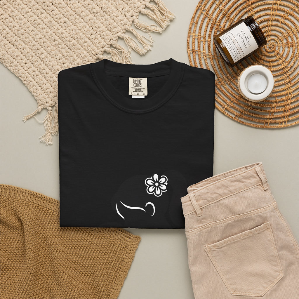 Mom and Baby Silhouette T-Shirt — Nursing & New Mom Gift