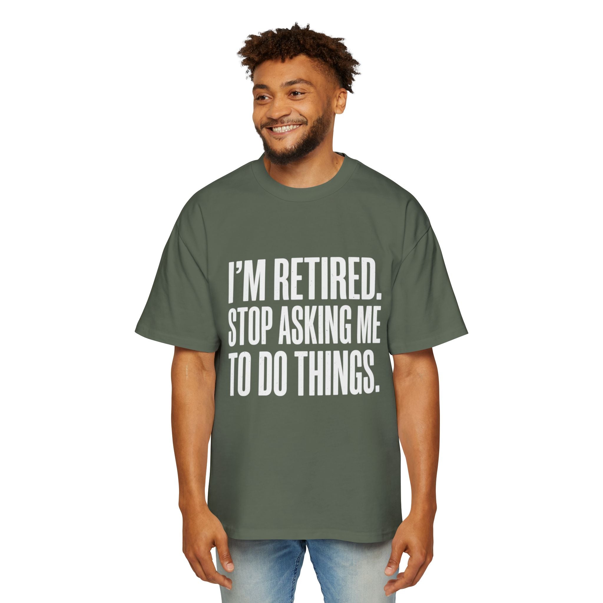 Retired Oversized Cotton T-Shirt