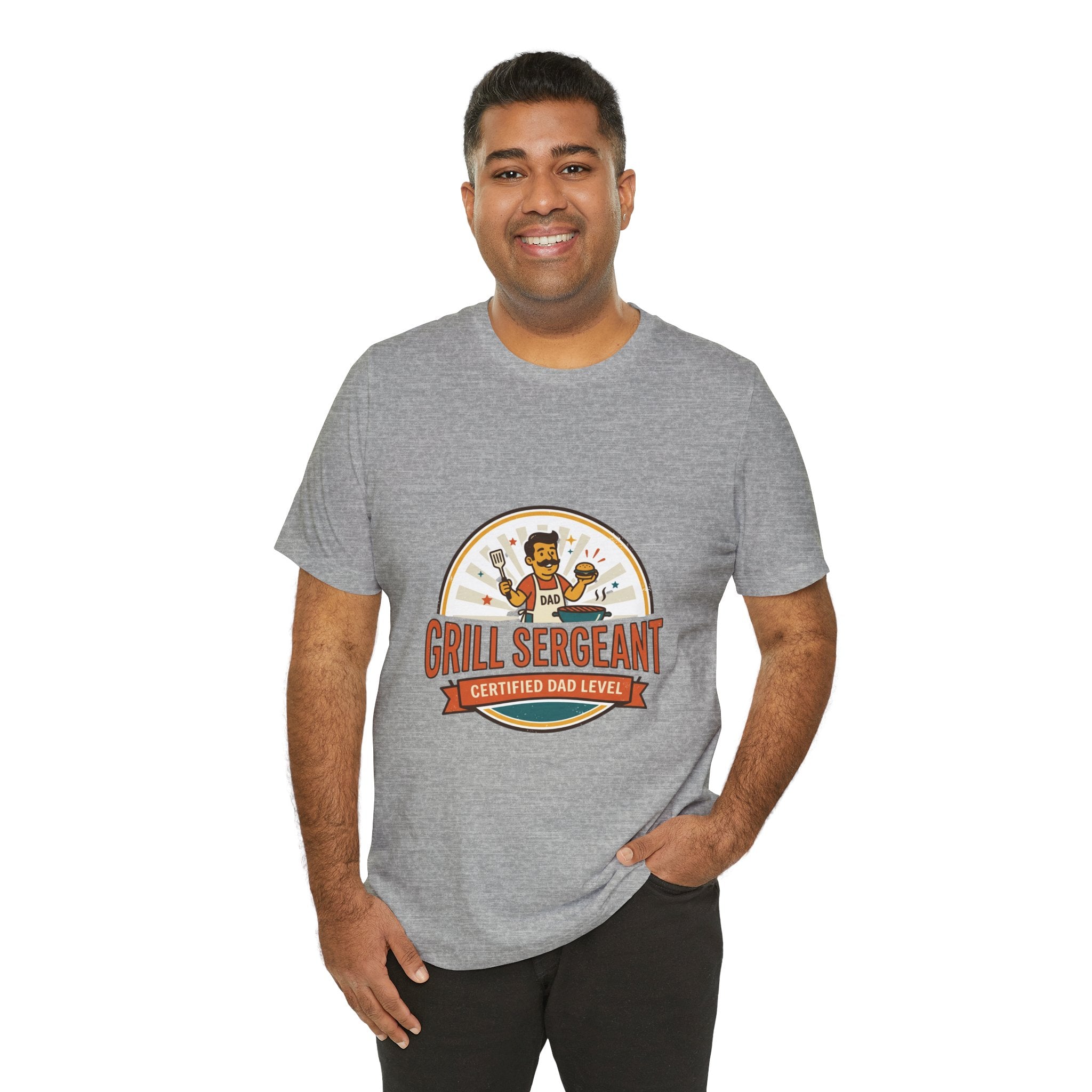 Grill Sergeant T-Shirt | Father’s Day, Retro BBQ Dad Tee