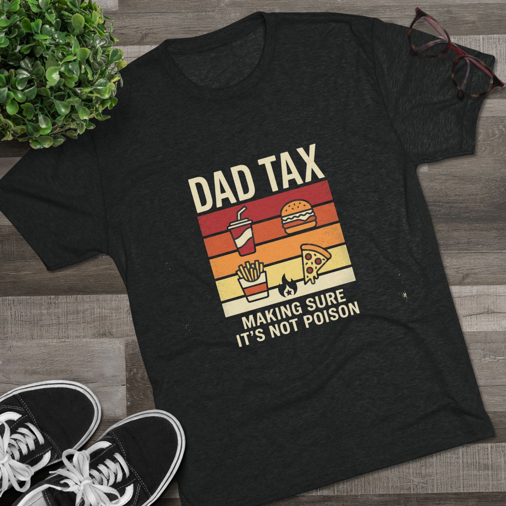 Dad Tax T-Shirt – Funny Retro Food Design